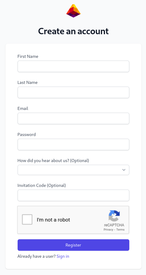 CreateAccountScreenshot